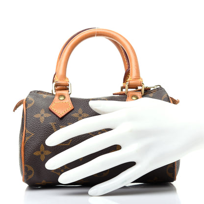 Louis Vuitton Monogram Mini Sac HL Speedy 2 of 9