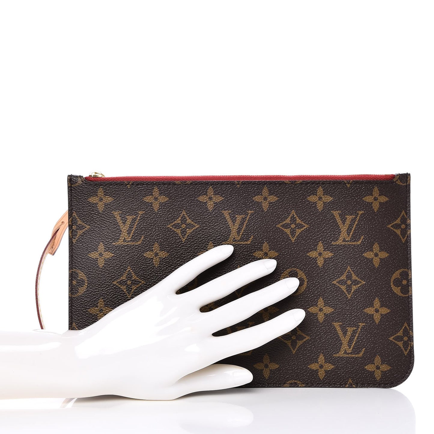 Monogram Neverfull MM GM Pochette Cherry