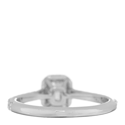 Tiffany Platinum Diamond .21ct Soleste Emerald Cut Engagement Ring 47 4 3 of 4