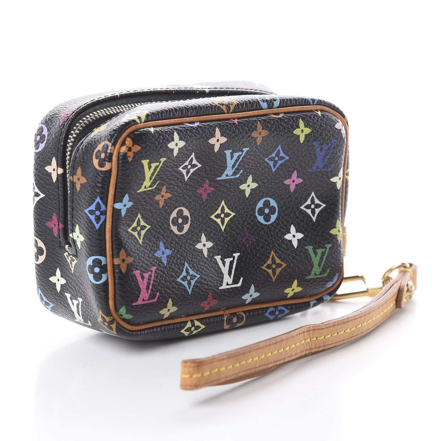 Louis Vuitton Monogram Multicolor Trousse Wapity Black 2 of 5
