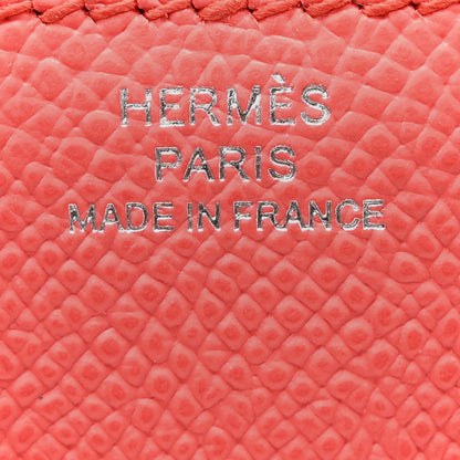 Hermes Epsom Enamel Constance 18 Rose Texas Rouge De Coeur 6 of 9
