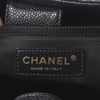 Chanel Caviar Quilted Petit Shopping Tote PST Black 5 of 11