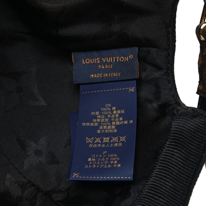 Louis Vuitton Monogram Cotton Jacquard Embroidered LV Day Cap L Black 8 of 9