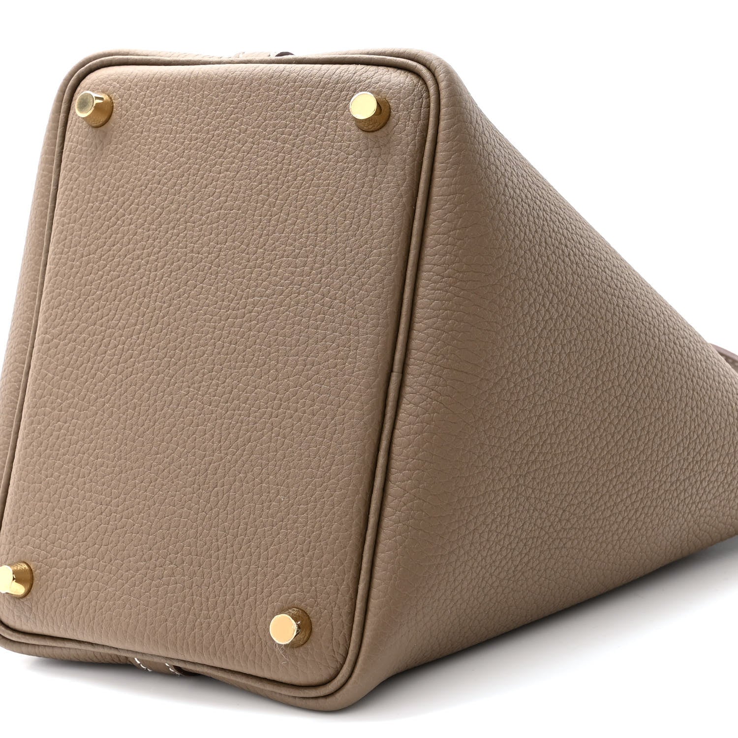 Hermes Taurillon Clemence Picotin Lock 18 PM Etoupe 10 of 11