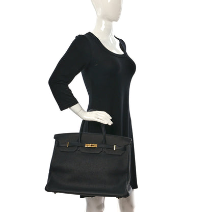 Hermes Togo Birkin 40 Black 2 of 12