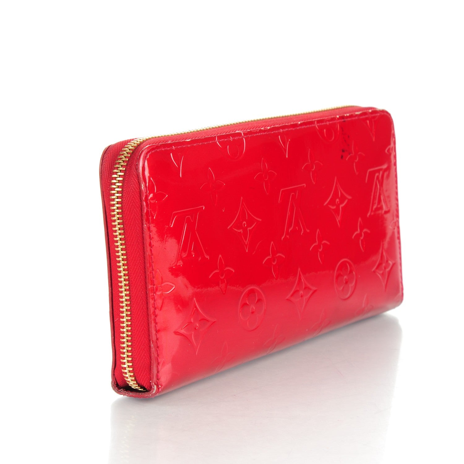 Louis Vuitton Vernis Zippy Wallet Pomme D'Amour 3 of 10