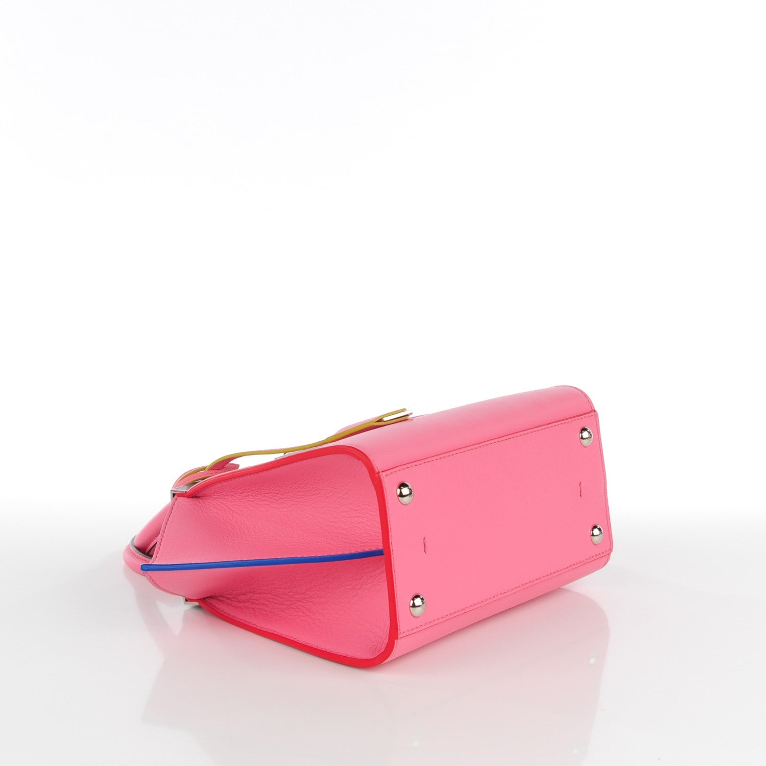 Fendi Vitello Dolce Mini 3jours Tote Pink 4 of 9