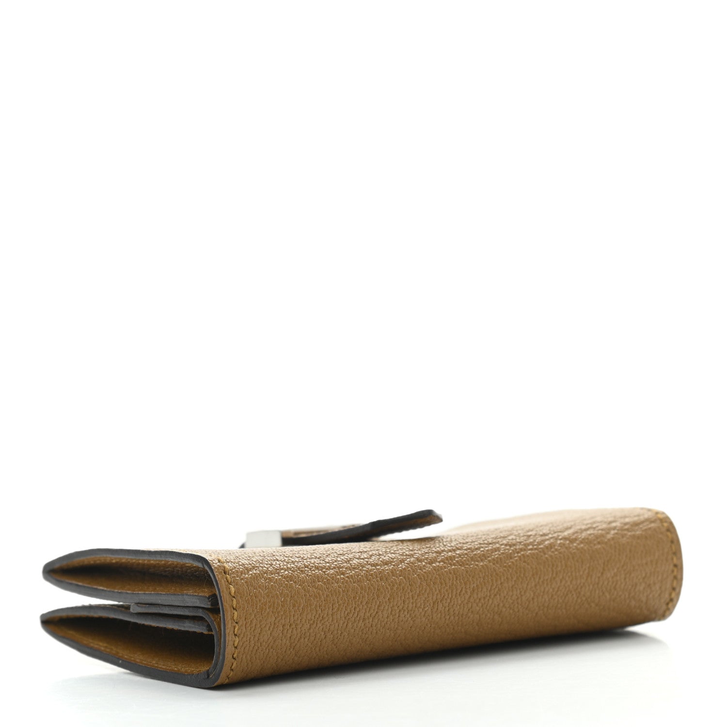 Hermes Chevre Mysore Mini Bearn Wallet Kraft 4 of 8