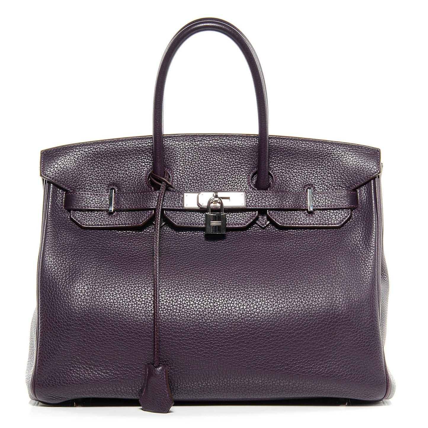Taurillon Clemence Birkin 35 Raisin
