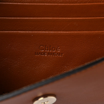 Chloe Suede Calfskin Mini Faye Shoulder Bag Tobacco 6 of 9