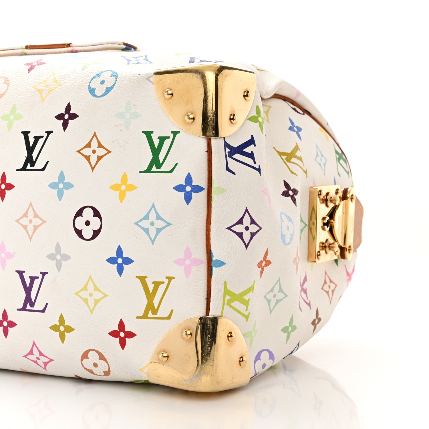 Louis Vuitton Monogram Multicolor Speedy 30 White 9 of 9