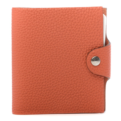 Hermes Togo Ulysse Mini Notebook Orange 1 of 7