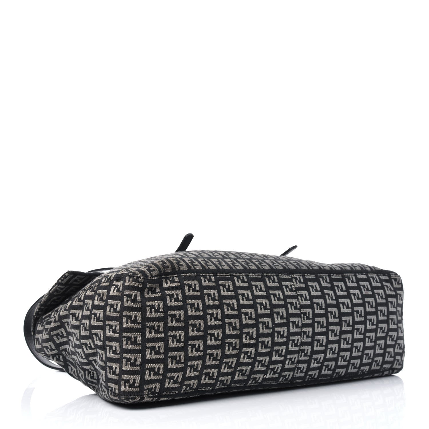 Fendi Zucchino Shoulder Bag Black 4 of 27