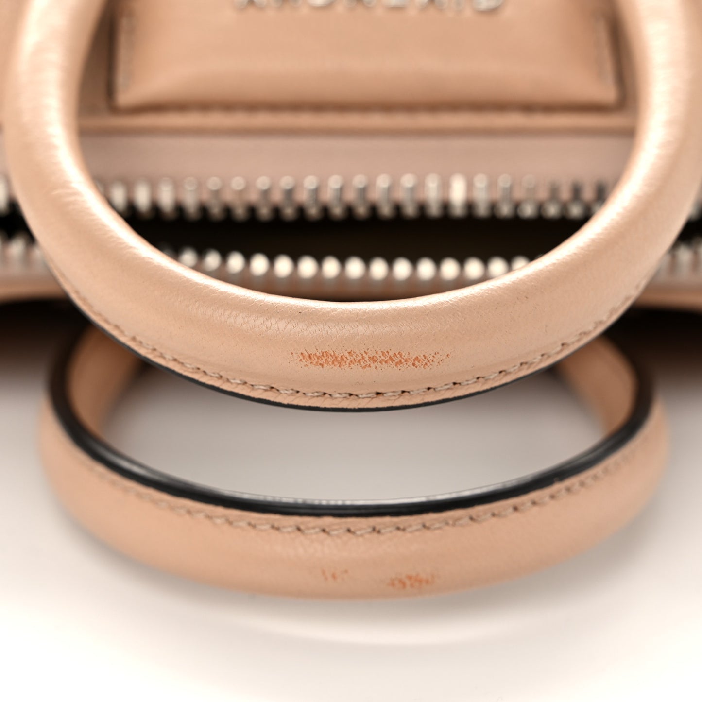 Sugar Goatskin Mini Antigona Powder