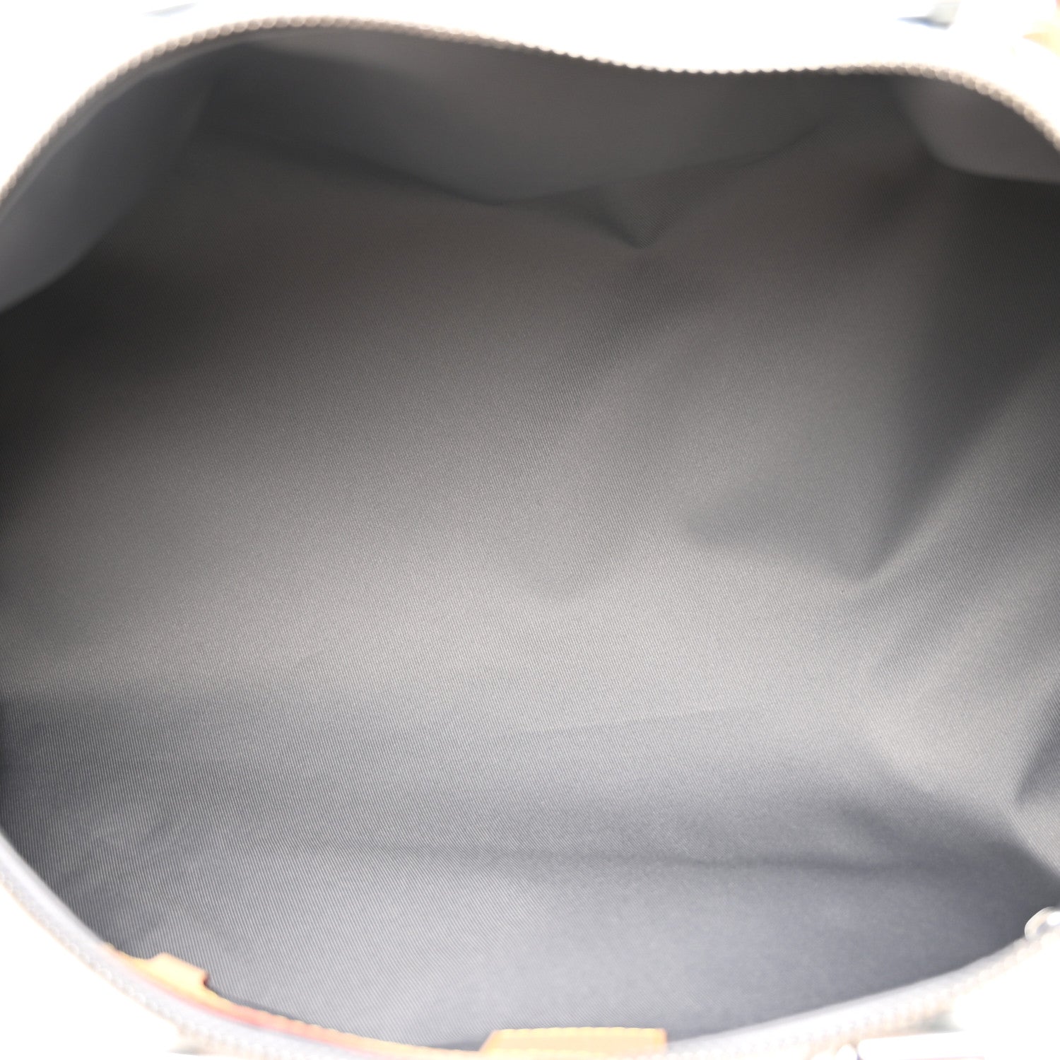 Louis Vuitton Monogram Mirror Keepall Bandouliere 50 Silver 4 of 8