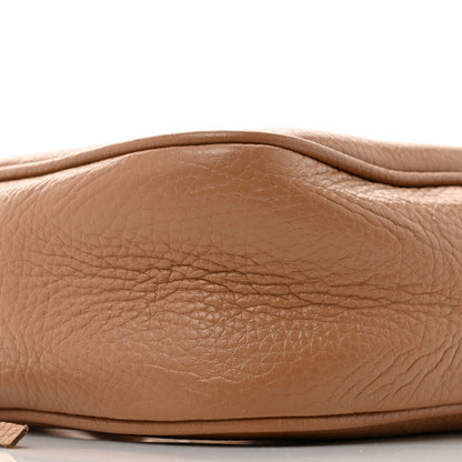 Gucci Pebbled Calfskin Small Soho Disco Bag Camelia 9 of 13