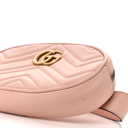 Gucci Calfskin Matelasse GG Marmont Belt Bag 65 95/38 Perfect Pink 20 of 25