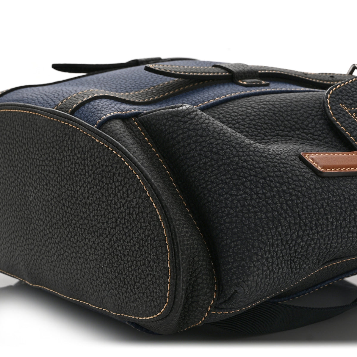 Louis Vuitton Taurillon Denim Christopher PM Backpack  Black Navy 9 of 9