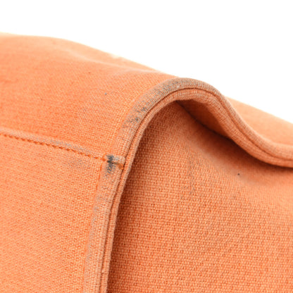 Chanel Canvas Medium Deauville Tote Orange 10 of 16