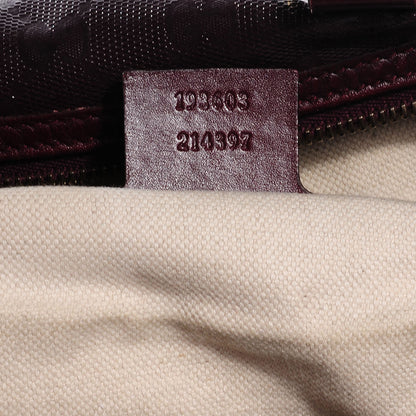 Gucci Imprime Monogram Medium Joy Boston Bordeaux 7 of 7