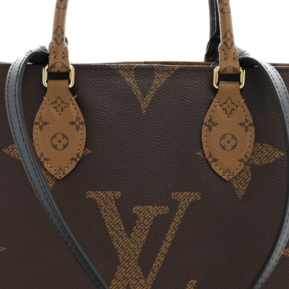 Louis Vuitton Reverse Monogram Giant Onthego MM 7 of 9