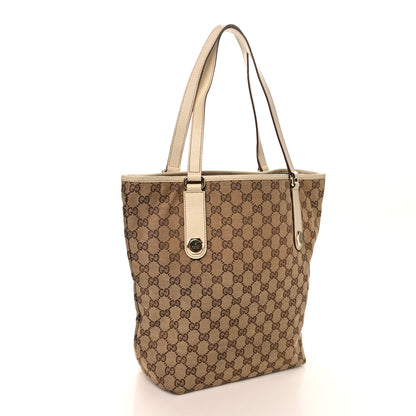 Gucci Monogram Charmy Tote Off White 3 of 11