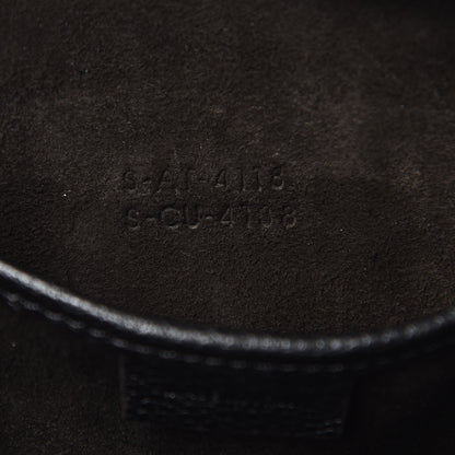 Celine Drummed Calfskin Nano Luggage Black 7 of 10