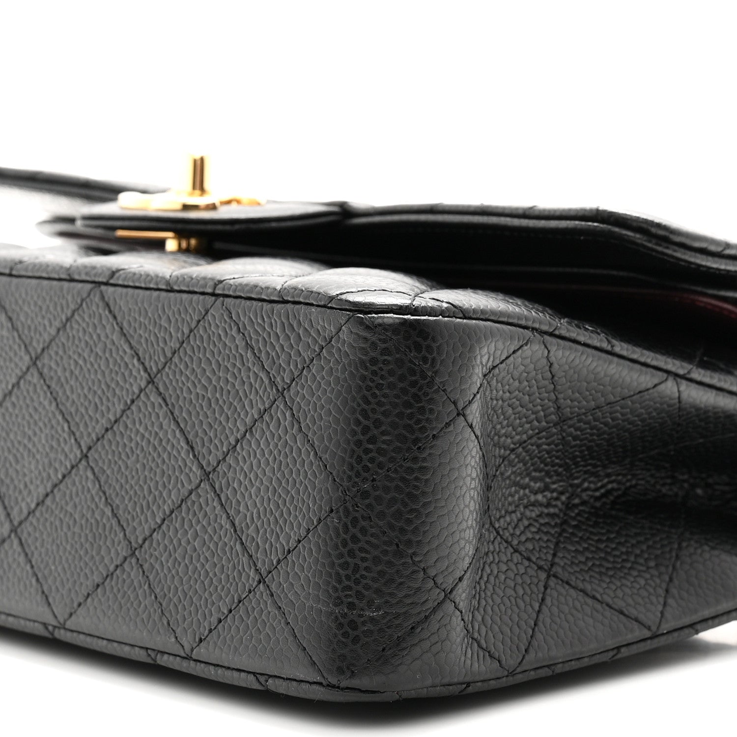 Chanel Caviar Quilted Small Double Flap Black 10 of 10