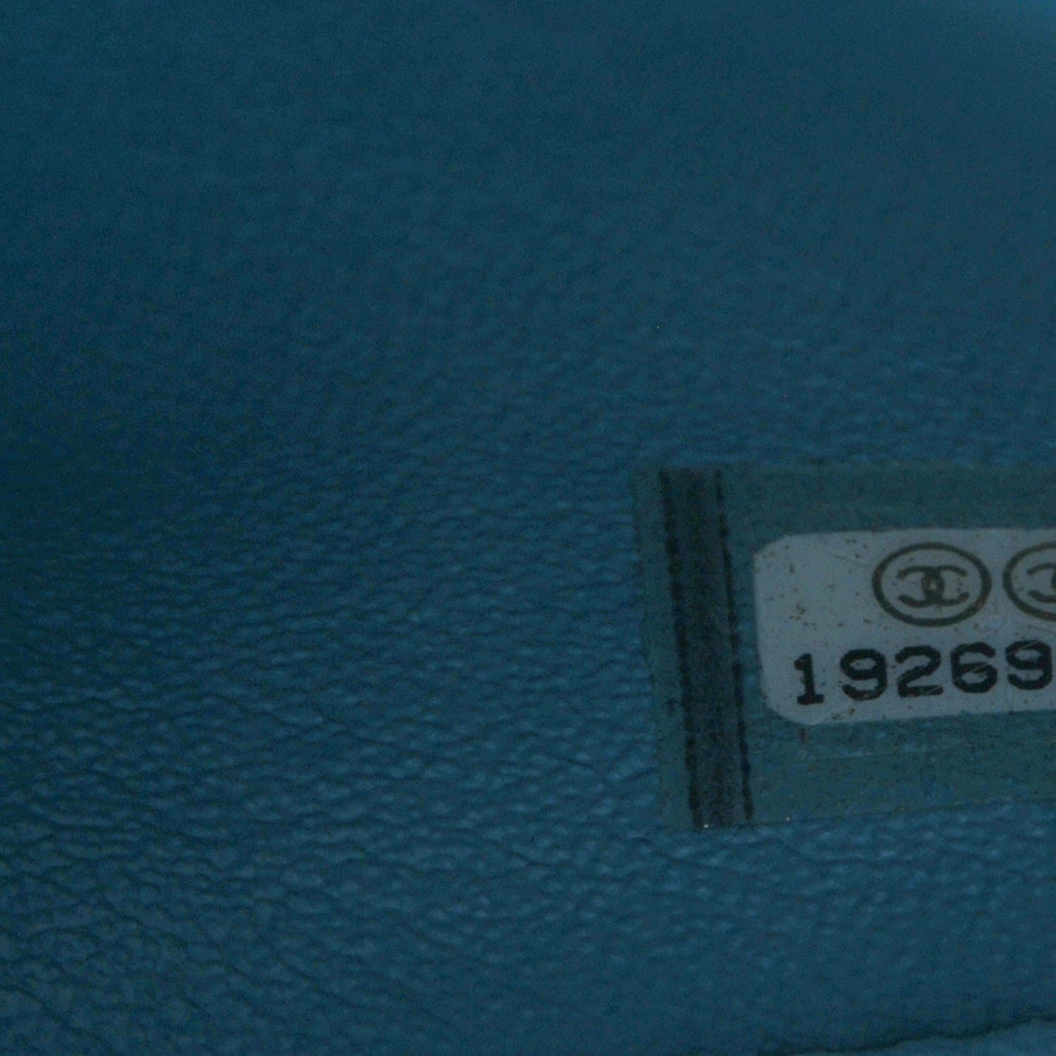 Chanel Lambskin Quilted Mini Square Flap Turquoise 7 of 7