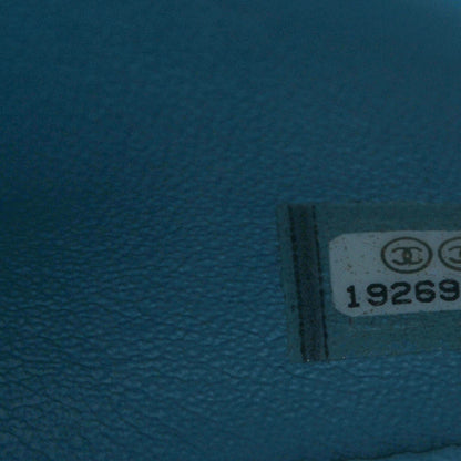 Chanel Lambskin Quilted Mini Square Flap Turquoise 7 of 7