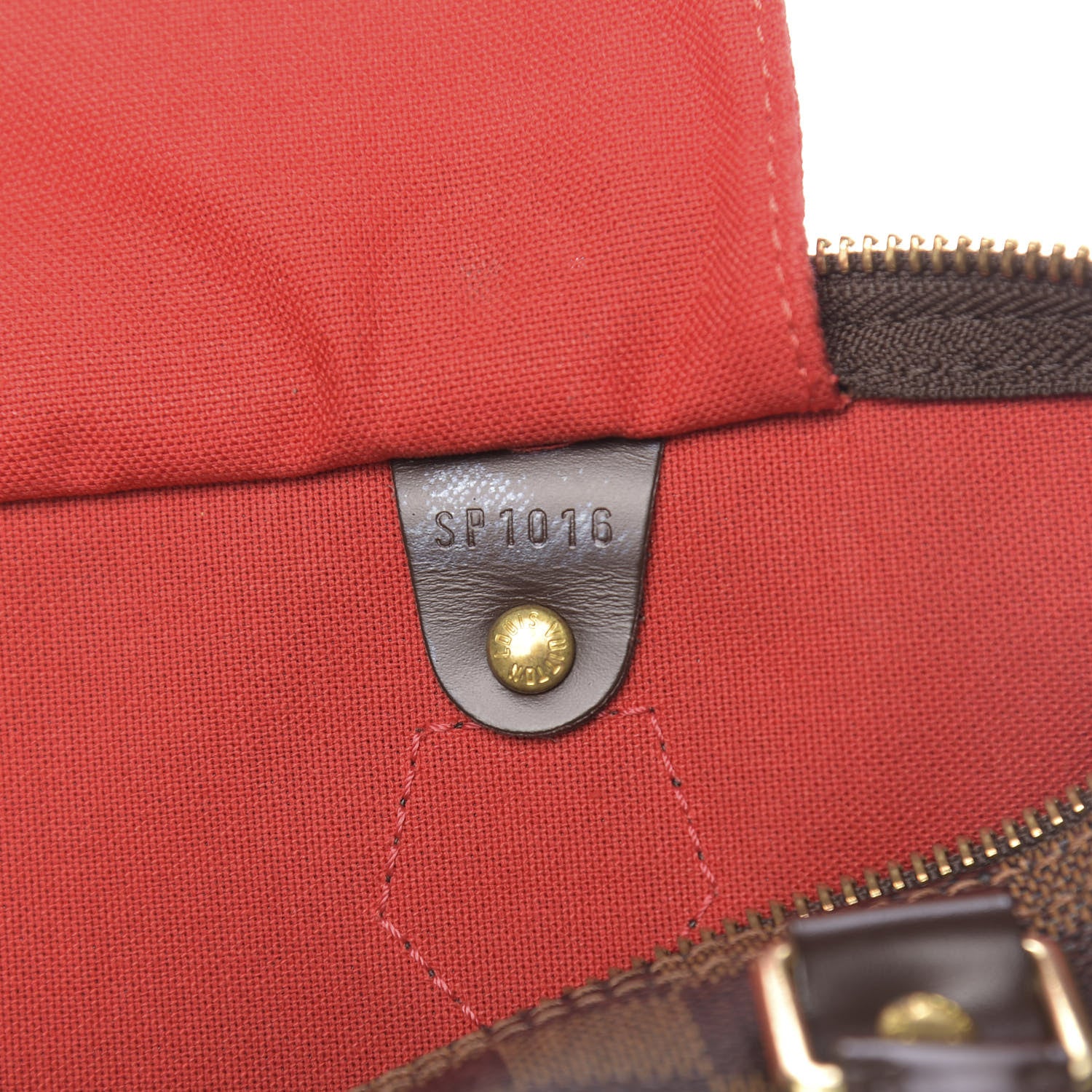 Louis Vuitton Damier Ebene Speedy 30 7 of 12