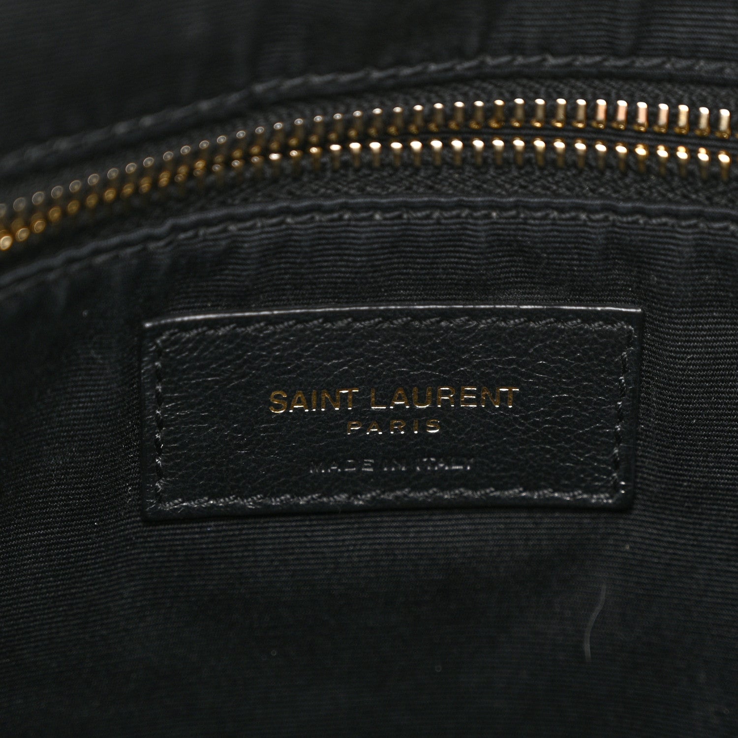 Saint Laurent Lambskin Matelasse Monogram Joe Backpack Black 6 of 11