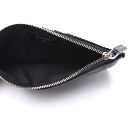 Chanel Caviar Quilted Classic Flat Wallet Pouch So Black 5 of 10