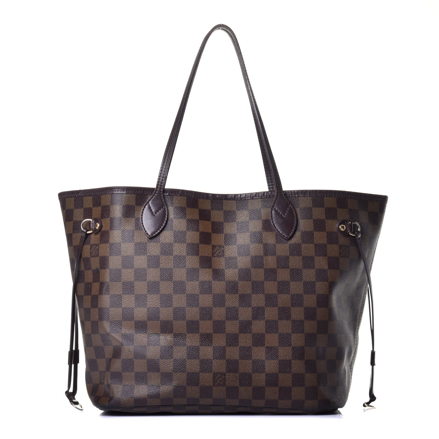 Louis Vuitton Damier Ebene Neverfull MM 2 of 9