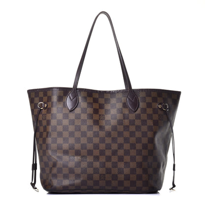 Louis Vuitton Damier Ebene Neverfull MM 2 of 9