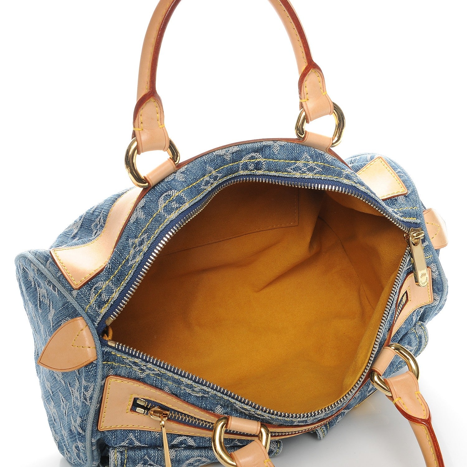 Louis Vuitton Monogram Denim Neo Speedy Blue 5 of 7