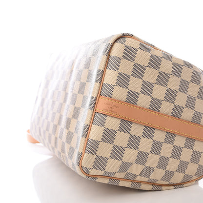 Louis Vuitton Damier Azur Speedy Bandouliere 30 8 of 9