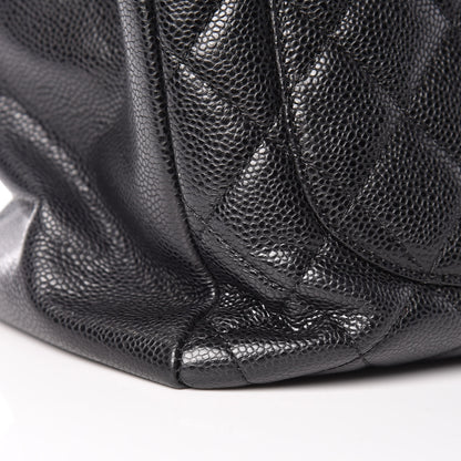 Chanel Caviar Quilted Grand Shopping Tote GST Black 8 of 10