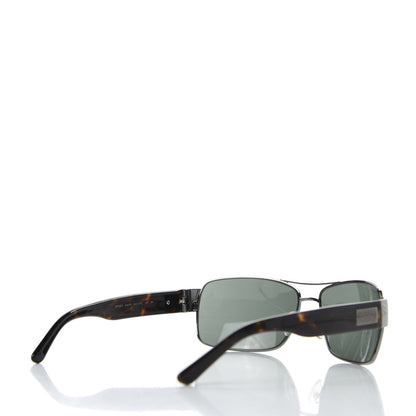 Prada Acetate Aviator Sunglasses SPR 66O Black 4 of 7