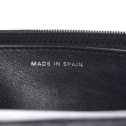 Chanel Caviar Timeless CC Wallet On Chain WOC Black 7 of 17