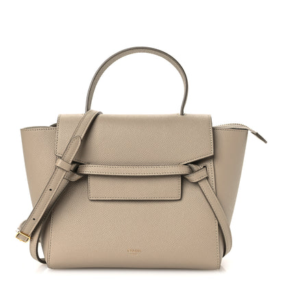 Celine Grained Calfskin Nano Belt Bag Light Taupe 1 of 9