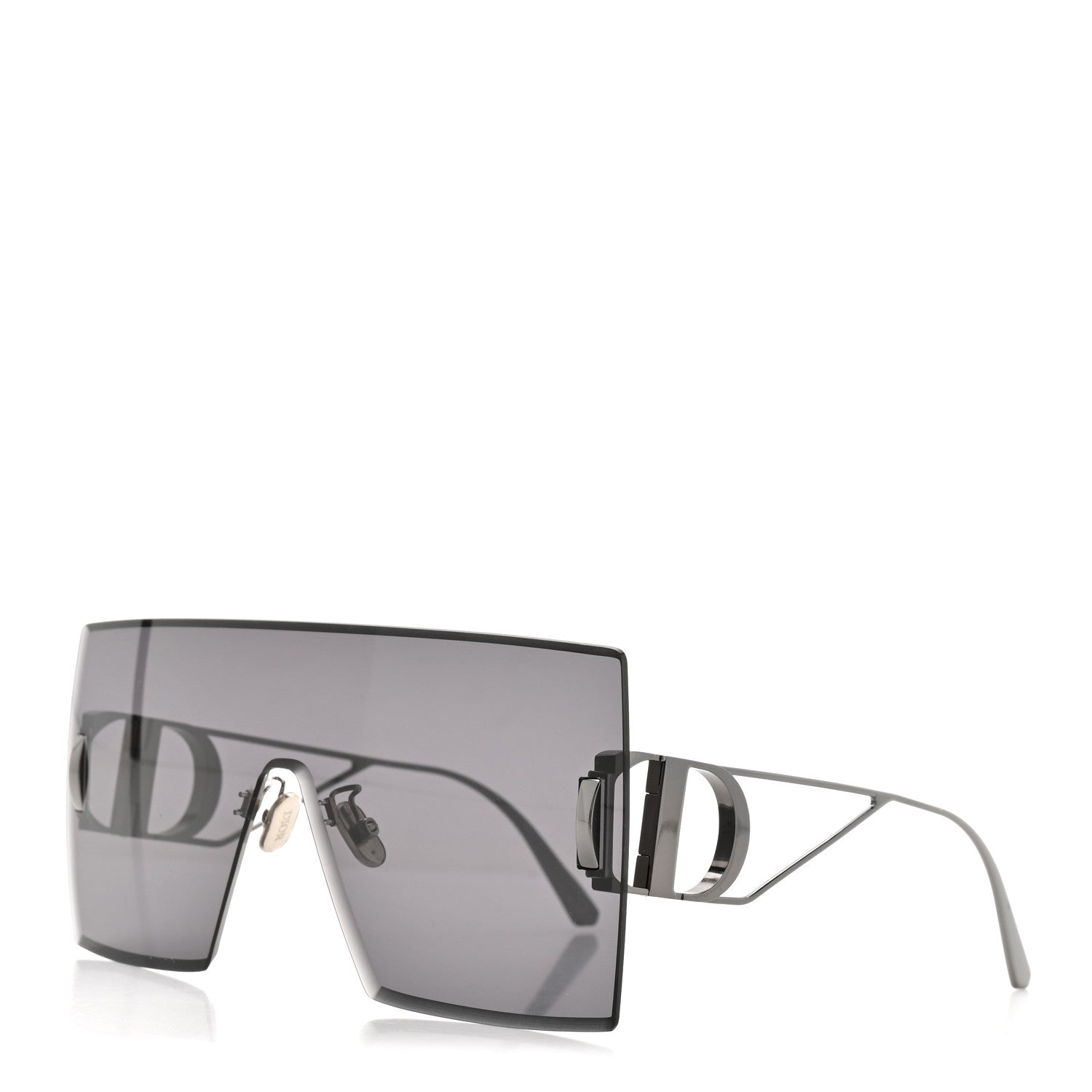 Christian Dior Metal 30 Montaigne M1U Sunglasses Shiny Gunmetal Smoke 1 of 6