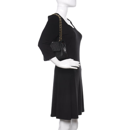 Chanel Lambskin Quilted Small Double Flap Black 2 of 17