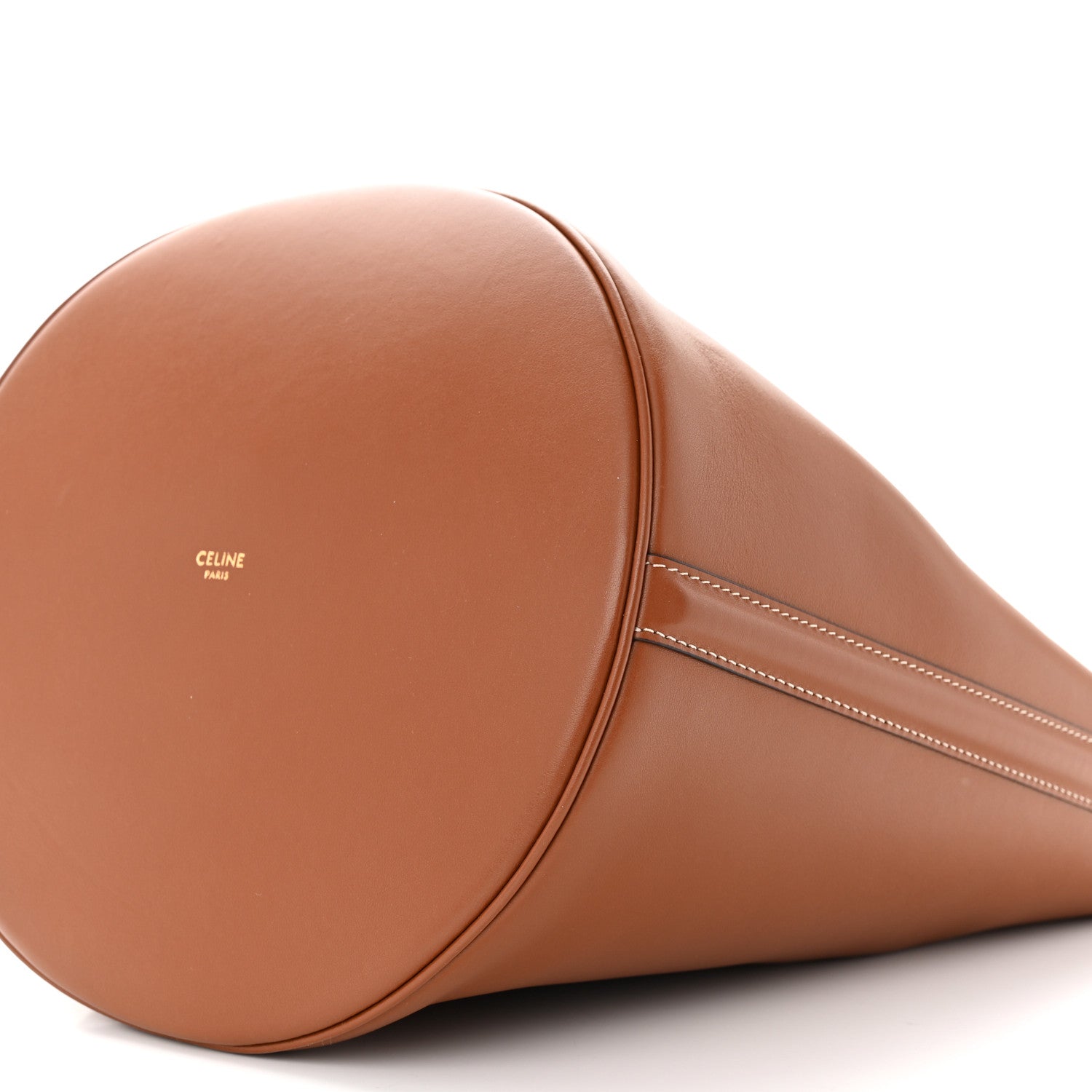 Celine Smooth Calfskin Bucket 16 Bag Tan 11 of 13