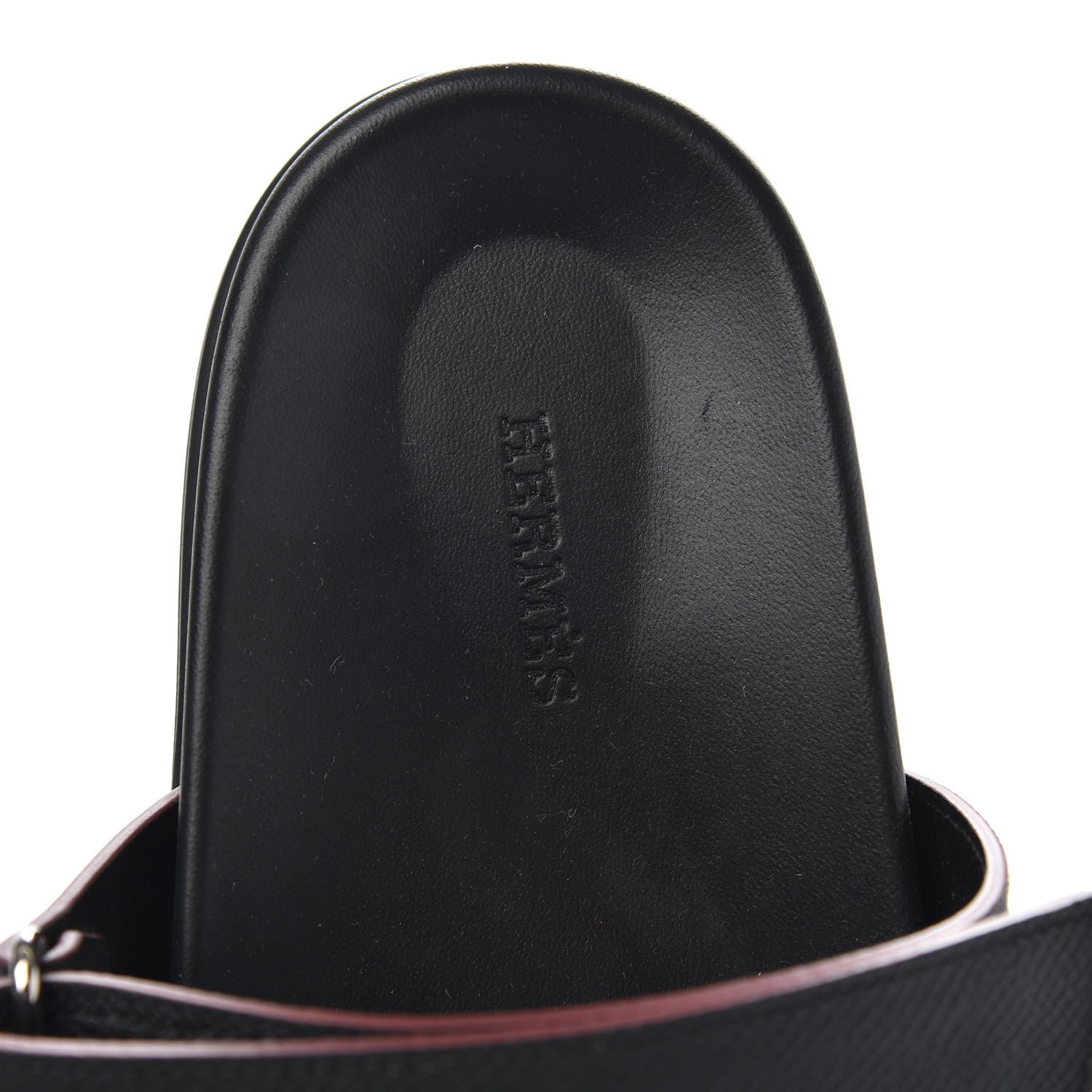 Hermes Epsom Mens Chypre Sandals 43.5 Black 6 of 9