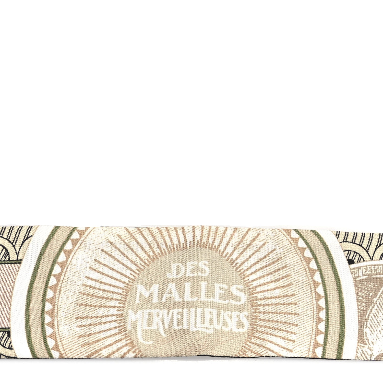 Louis Vuitton Silk Malles Merveilleuses BB Bandeau Black 4 of 4