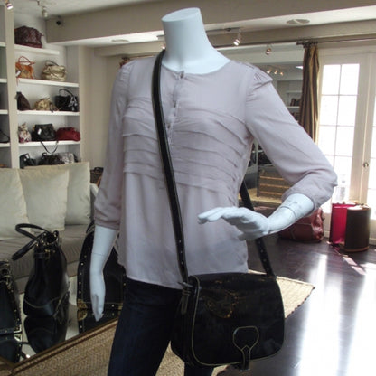 Prada Vernice Messenger Black 2 of 10