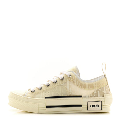 Christian Dior Technical Canvas Oblique Oblique Mens B23 Low Top Sneakers 35 1 of 8