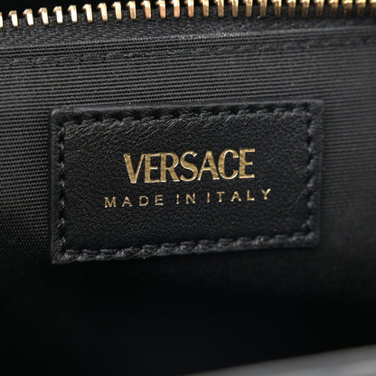 Versace Nappa Quilted Medusa Chain Bag Black 6 of 11