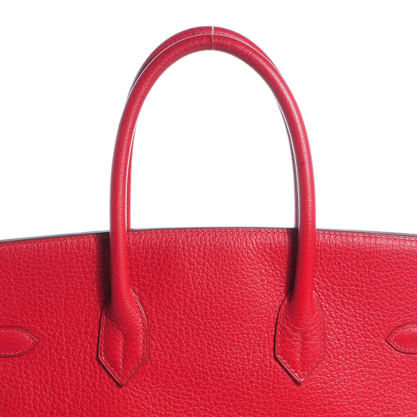 Buffle Skipper Birkin 35 Rouge Vif